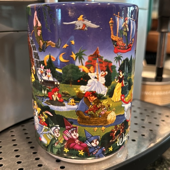Vintage Walt Disney World souvenir coffee mug SPLASH Mountain brer Rabbit EUC - Picture 3 of 7